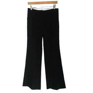 Hailee Women’s wide leg flare leg bootcut black trousers pant polyester blend